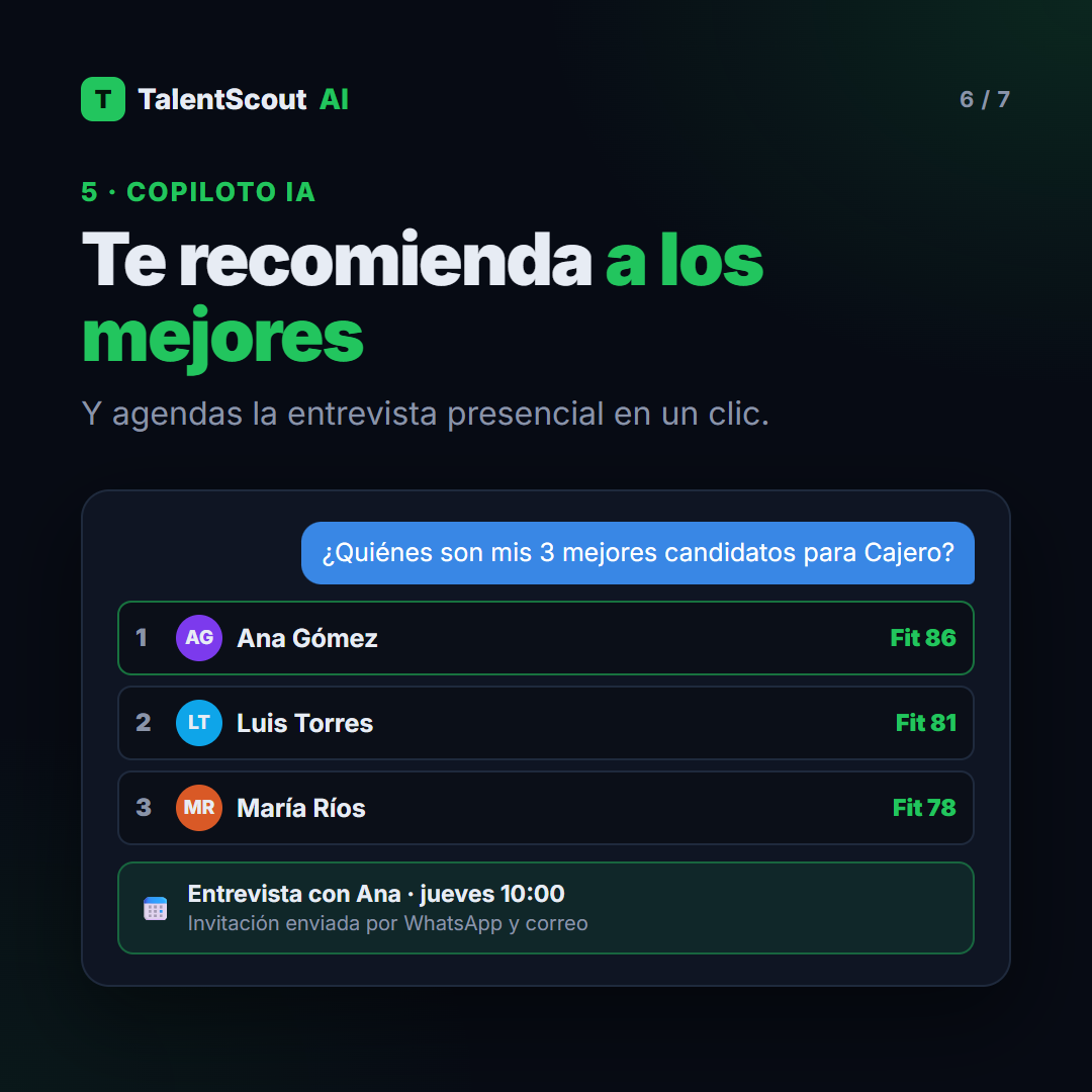 Tu copiloto te recomienda